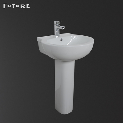İngiltere Pazarı İçin Korozyon Önleyici 500mm Lavabo ve Ayaklı El Lavabo