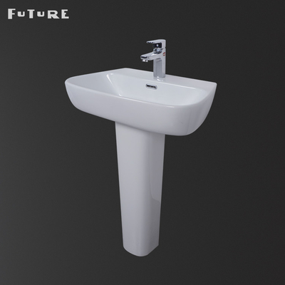 Ev Otel İçin Sağlam Bağlantısız Ayaklı Lavabo 36 İnç Ayaklı Lavabo