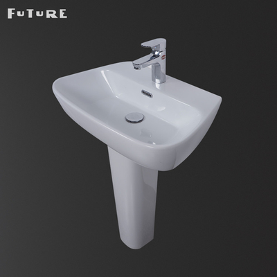 Ev Otel İçin Sağlam Bağlantısız Ayaklı Lavabo 36 İnç Ayaklı Lavabo