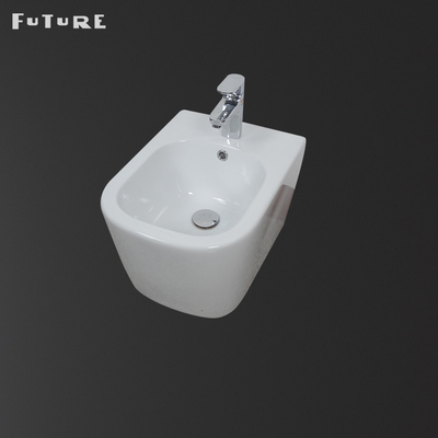 Ticari Pürüzsüz Camlı Banyo Bide Duvara Monte Uzun Ömür