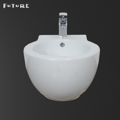 Tuvalet W380mm Kolay Kurulum Beyaz Ayaklı Bide