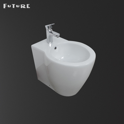 Modern P Tuzak Banyo Bide Duvara Monte 410mm Yüksek Uzun Hizmet Ömrü