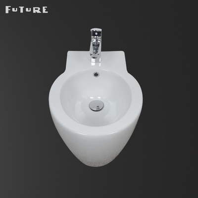 Modern P Tuzak Banyo Bide Duvara Monte 410mm Yüksek Uzun Hizmet Ömrü