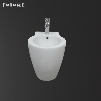 Modern P Tuzak Banyo Bide Duvara Monte 410mm Yüksek Uzun Hizmet Ömrü