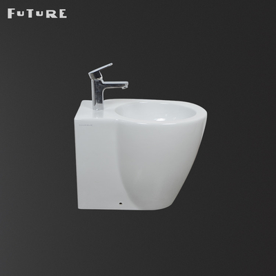 Modern P Tuzak Banyo Bide Duvara Monte 410mm Yüksek Uzun Hizmet Ömrü