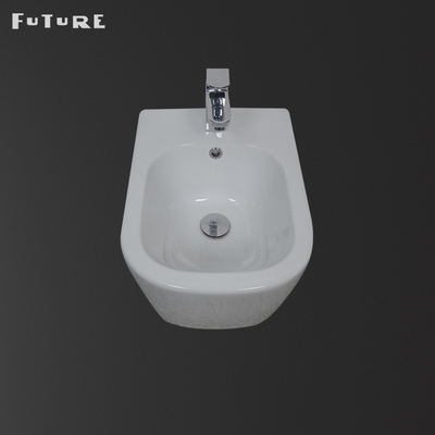İngiltere Pazarı için Antirust Seramik Asma Banyo Bide 360mm Genişlik