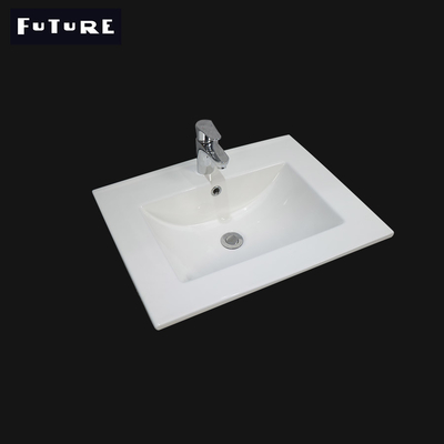 Kare Banyo Dolabı Lavabo Vanity Lavabo Standart Düden