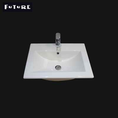 Kare Banyo Dolabı Lavabo Vanity Lavabo Standart Düden