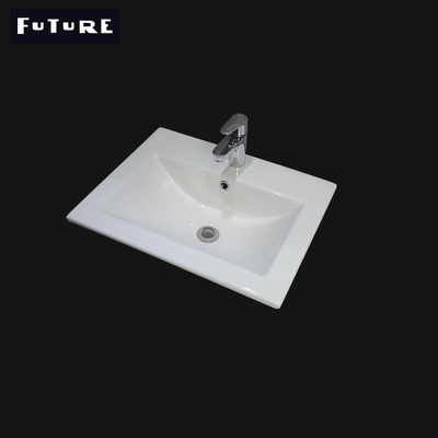 Kare Banyo Dolabı Lavabo Vanity Lavabo Standart Düden