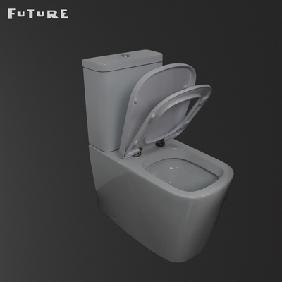 SD920 Kısa Projeksiyon Yakın Bağlantılı Banyo Tuvalet 0.79-1.58 Galon Flushing