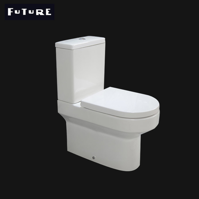 Ofis Binası İçin Modern Verimli Flushing Kısa Projeksiyon Tuvalet 500mm