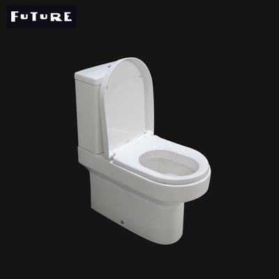 Ofis Binası İçin Modern Verimli Flushing Kısa Projeksiyon Tuvalet 500mm