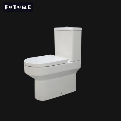 Ofis Binası İçin Modern Verimli Flushing Kısa Projeksiyon Tuvalet 500mm