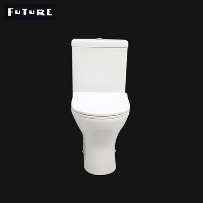 Yerçekimi Flushing Küçük Projeksiyon Klozet 600mm Kompakt Yakın Bağlantılı Klozet
