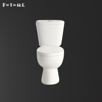 Kompakt Yakın Bağlantılı Banyo Klozet İki Parçalı Komodin 775mm Yüksek