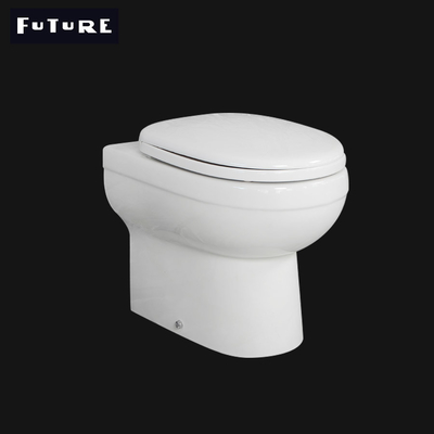 ISO9001 Siklon Flushing Çerçevesiz Gömme Sarnıçlı Duvara Karşı Tuvalet
