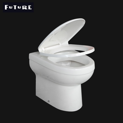 ISO9001 Siklon Flushing Çerçevesiz Gömme Sarnıçlı Duvara Karşı Tuvalet