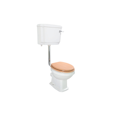 Banyo Alçak seviyeli rezervuar tek sifonlu Tuvalet