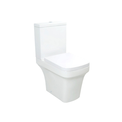 Upc Sertifikalı Beyaz Yakın Bağlantılı Banyo Tuvalet Uzatılmış Kase