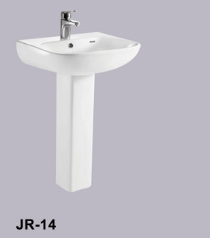 Filipin Leke Direnci Modern Kaide Lavabo Beyaz Lavabo Çevre Dostu