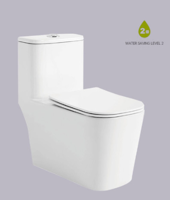 Yüksek Verimli Sifonik Yıkama Klozeti 675 * 375 * 710mm Filipin Klozet